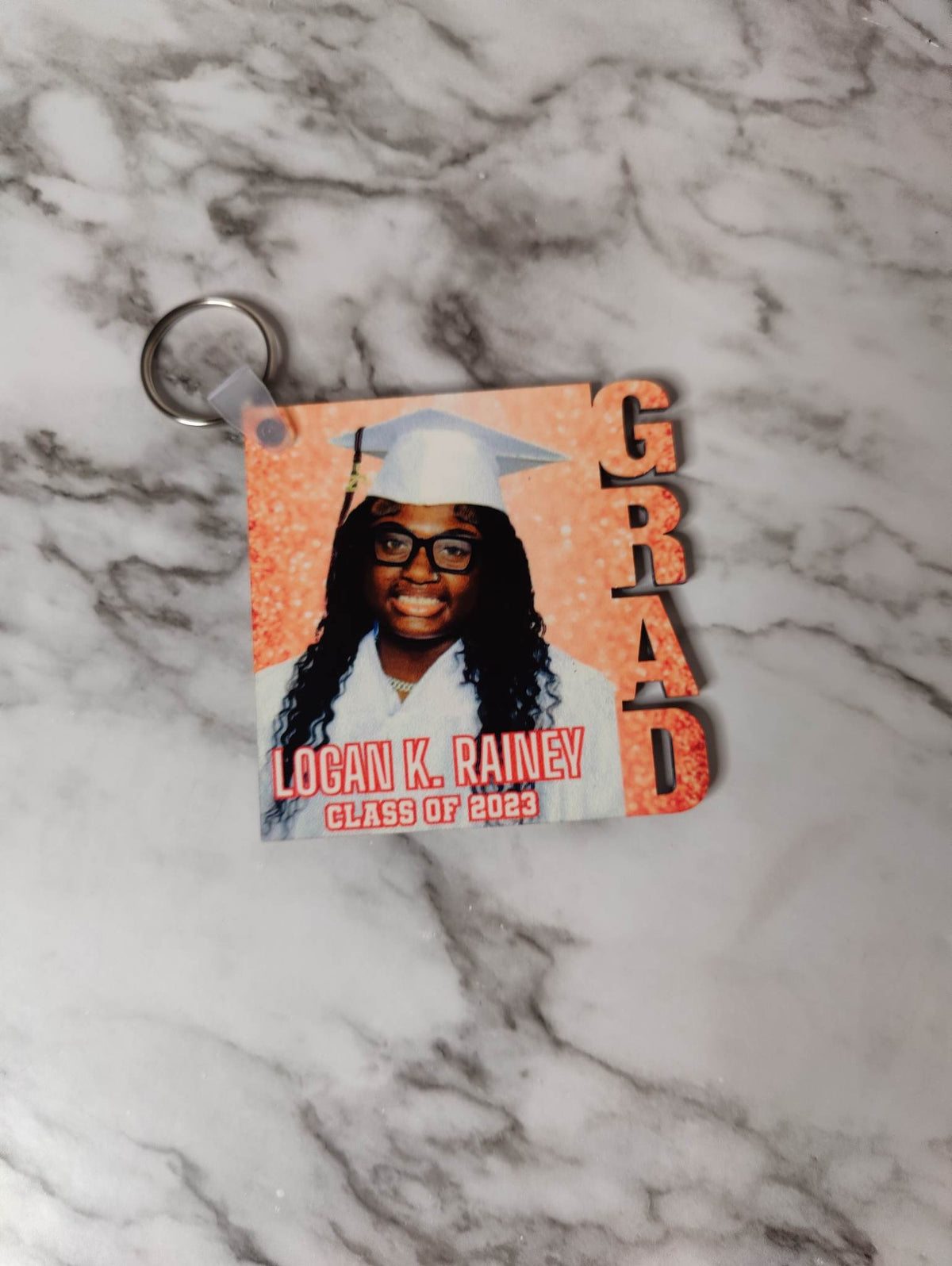 Grad Keychain (Double-Sided)