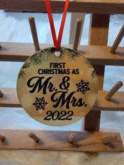 Our First Christmas Ornaments