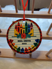 Teacher Appreciation Ornaments