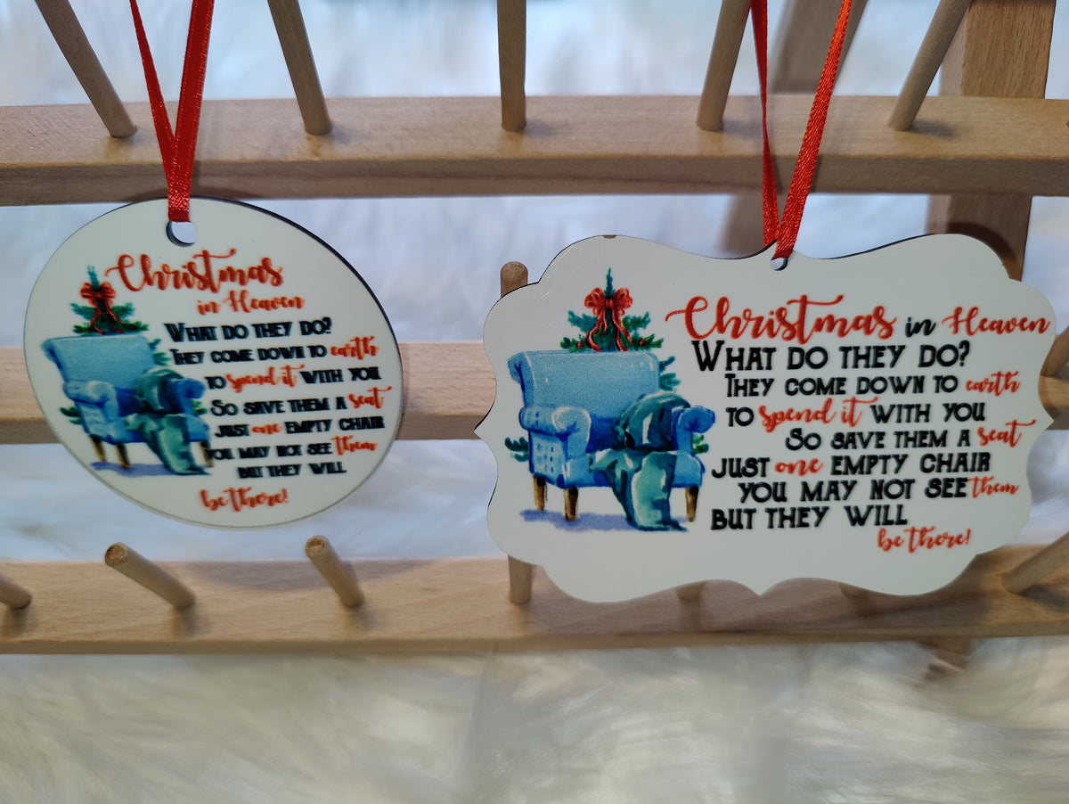 Christmas In Heaven Ornament