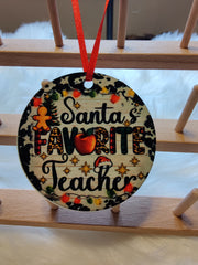 Teacher Appreciation Ornaments