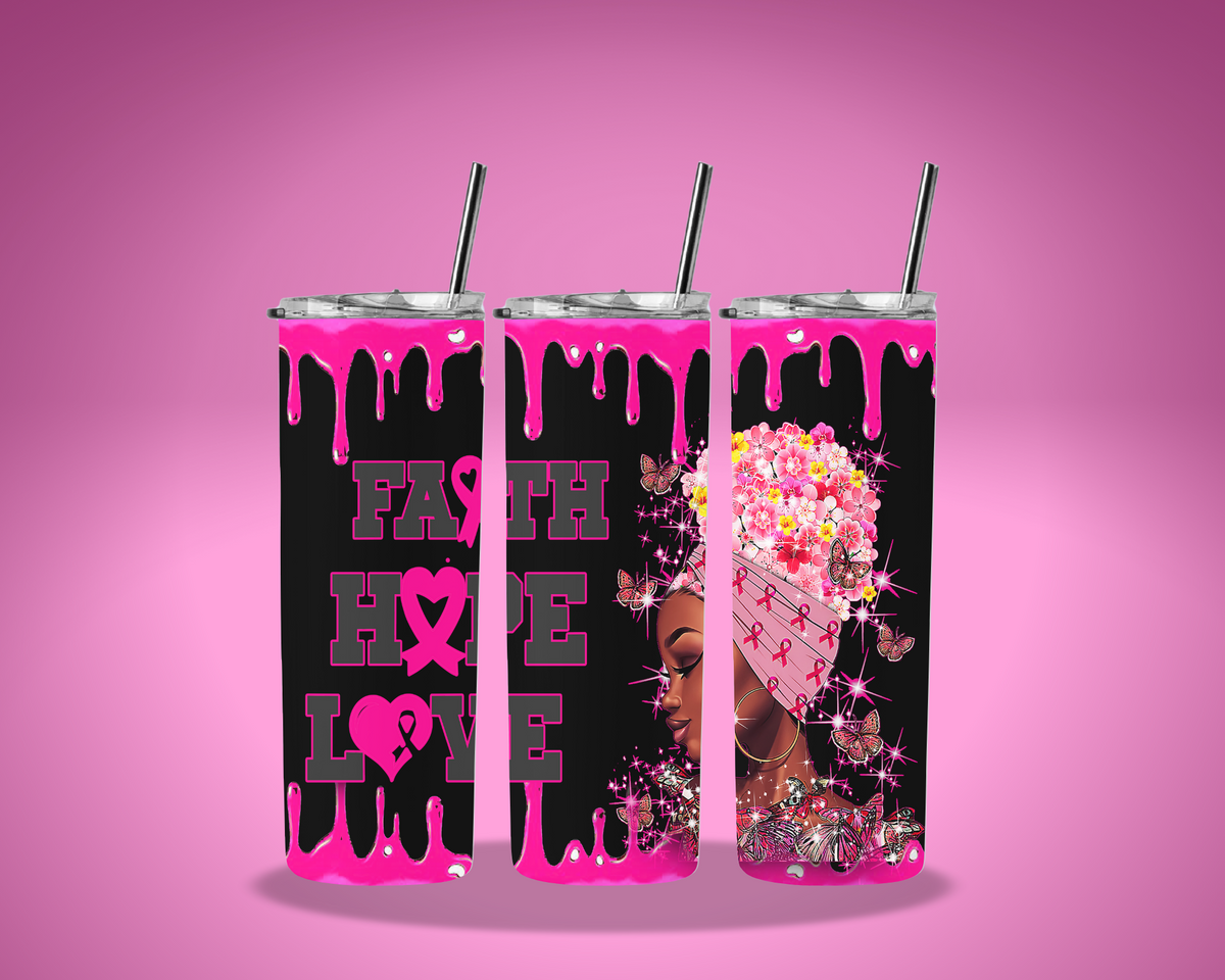 Faith Hope Love Tumbler