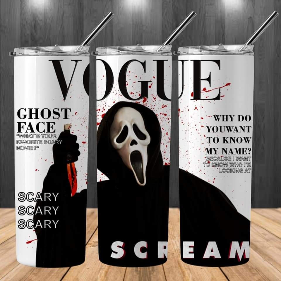 Halloween Vogue Edition Tumbler