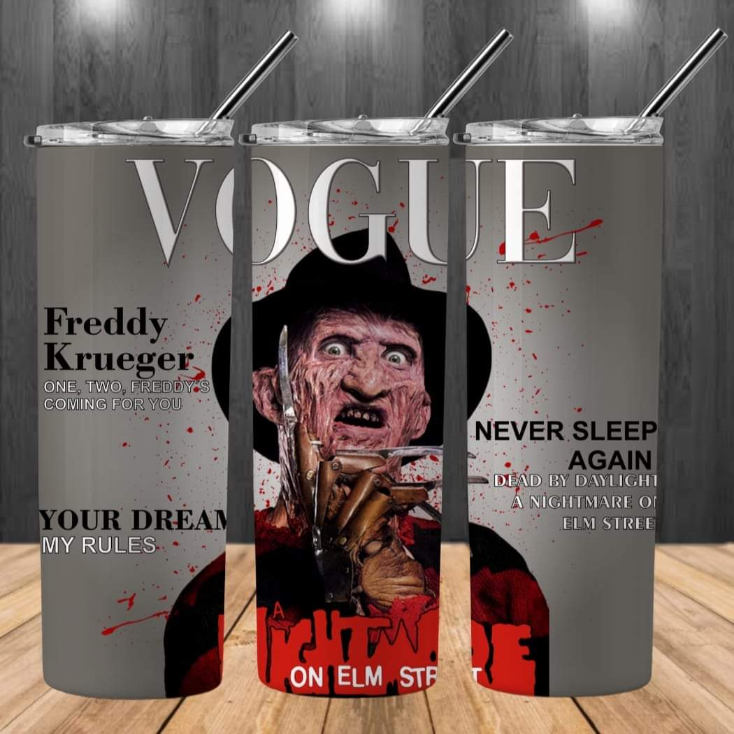 Halloween Vogue Edition Tumbler