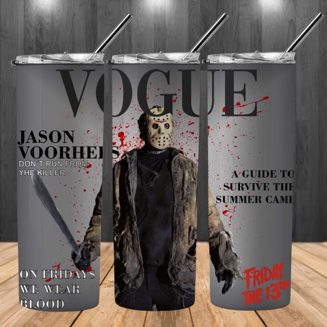 Halloween Vogue Edition Tumbler