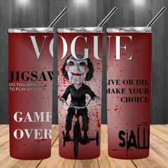 Halloween Vogue Edition Tumbler